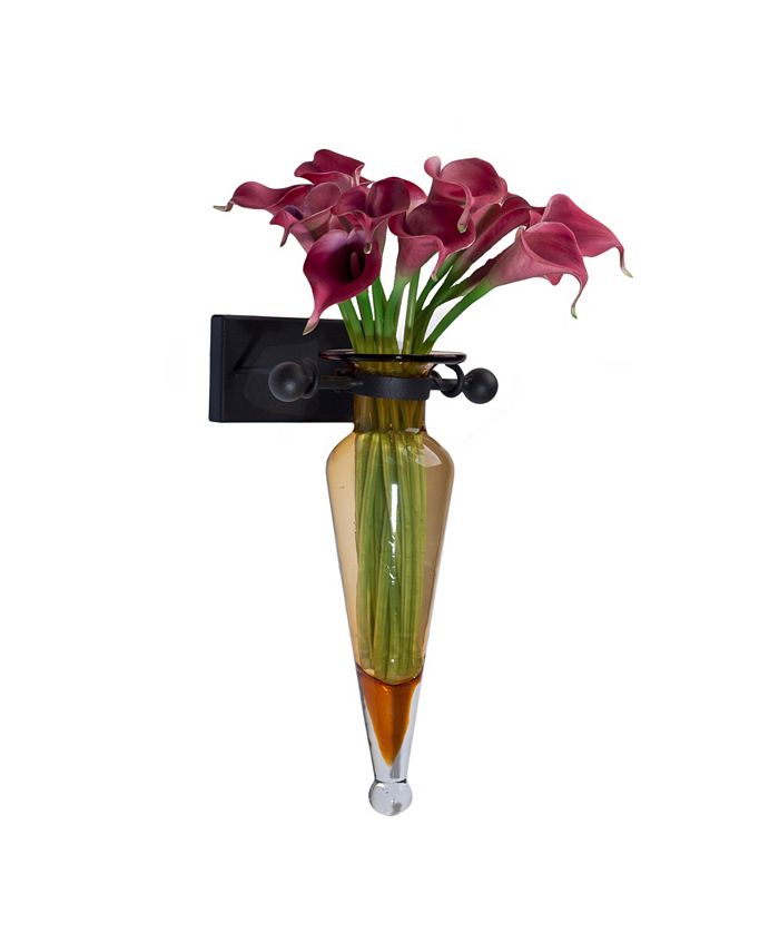 Danya B Amphora Vase on Iron Sconce with Finials Macy's