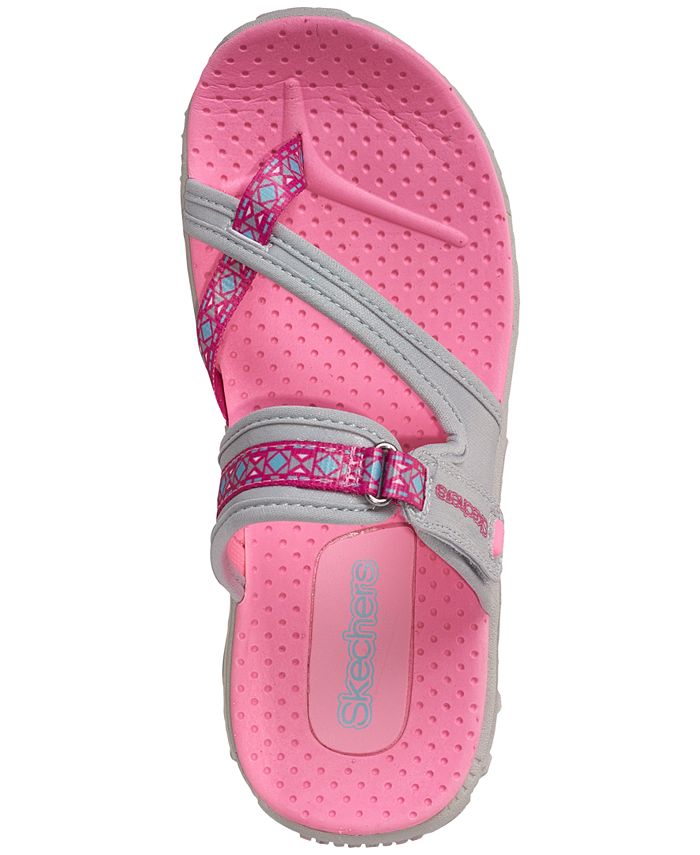 sparkly skechers sandals