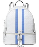 Michael Michael Kors Rhea Zip Medium Backpack Bags Primrose : One Size