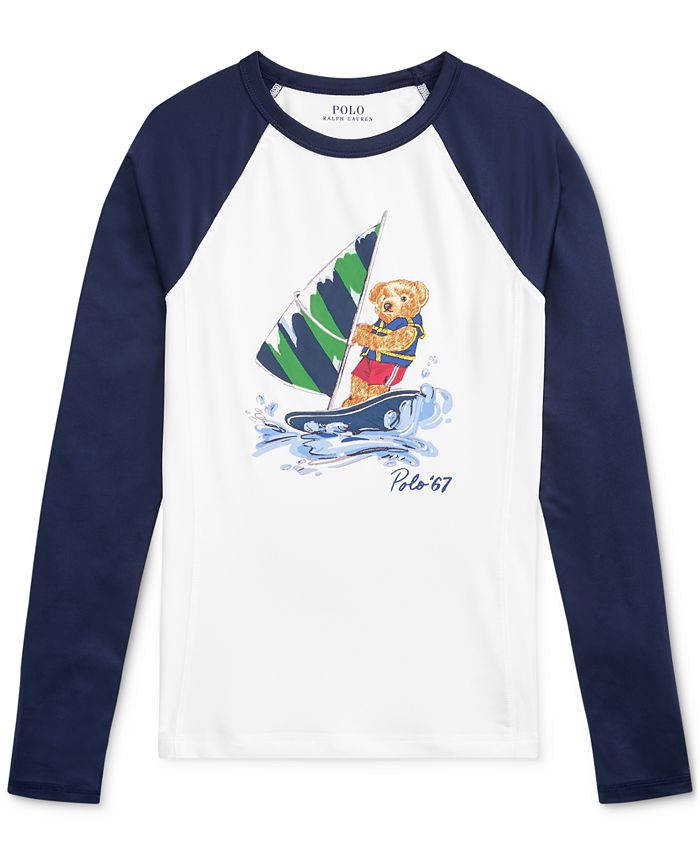 Polo Ralph Lauren Big Boys Graphic Rash Guard Macy's