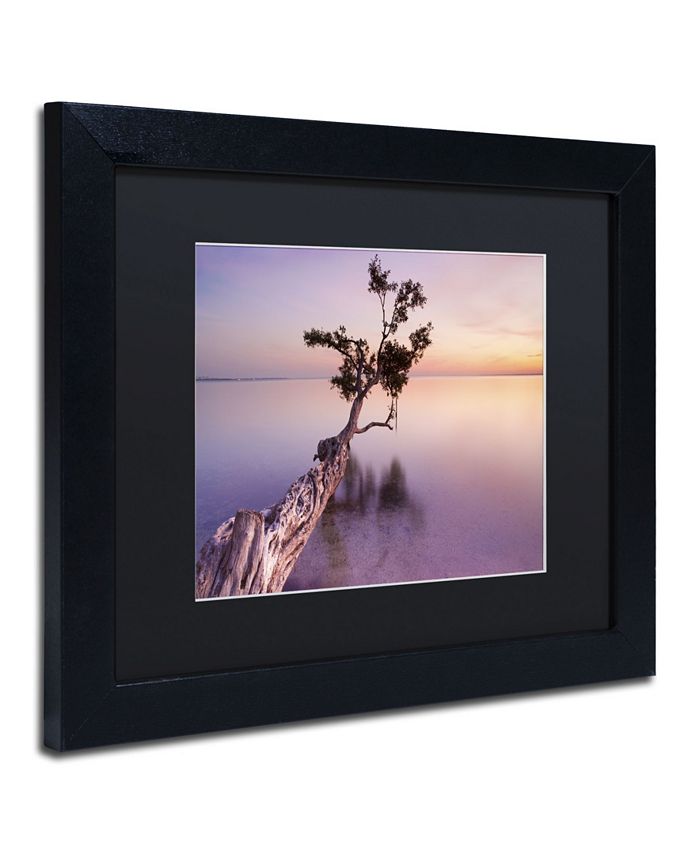 Trademark Global Moises Levy 'Water Tree XI' Matted Framed Art - 11