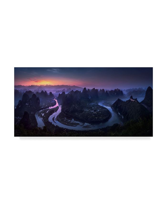 Trademark Global Jesus M. Garcia 'Good Morning From China' Canvas Art ...