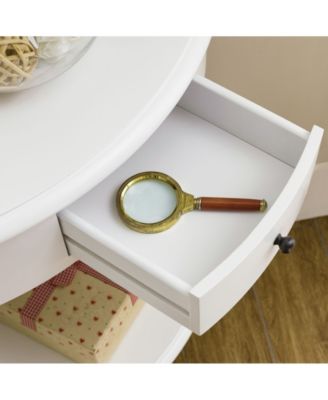 Favorite Finds Corner Stand Table with Storage