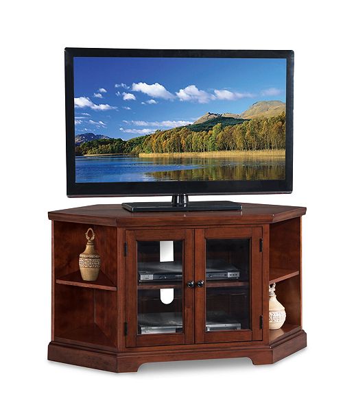 Leick Home Westwood 46" Corner TV Stand with Bookcases & Reviews