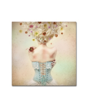 Trademark Global Kiyo Murakami 'girl Of The Flower Garden' Canvas Art In Multi