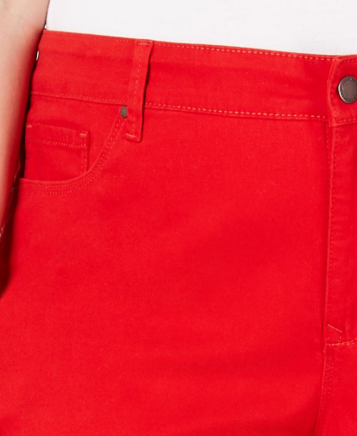 Charter Club Plus Size Cuffed TummyControl Shorts, Created for Macy's