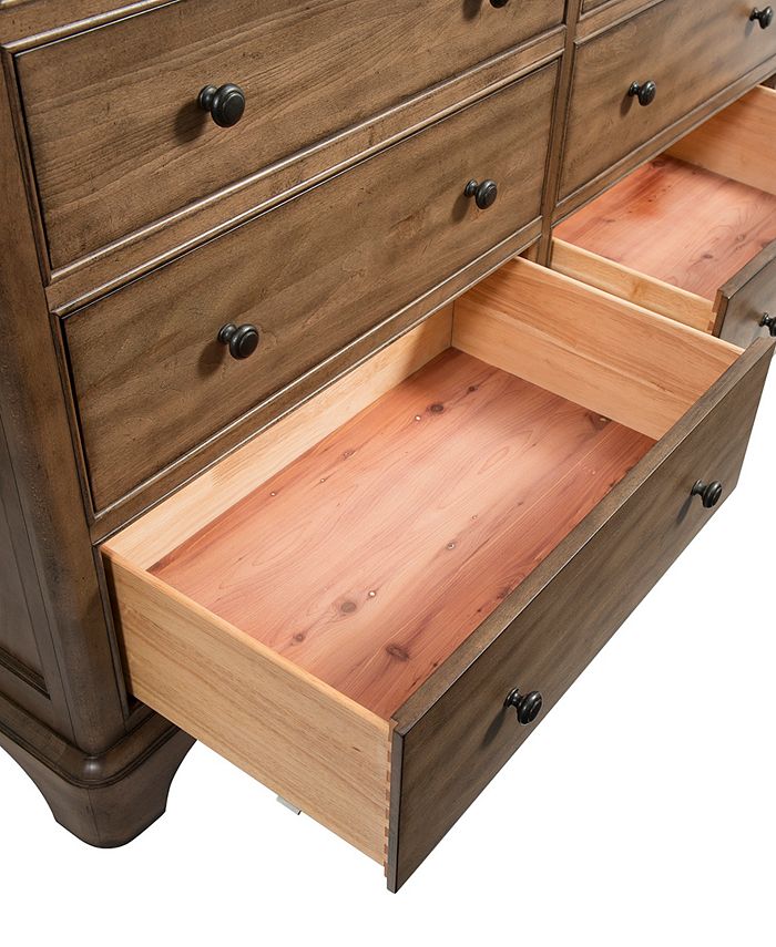 Furniture Gunnison Solid Wood Dresser Macy's