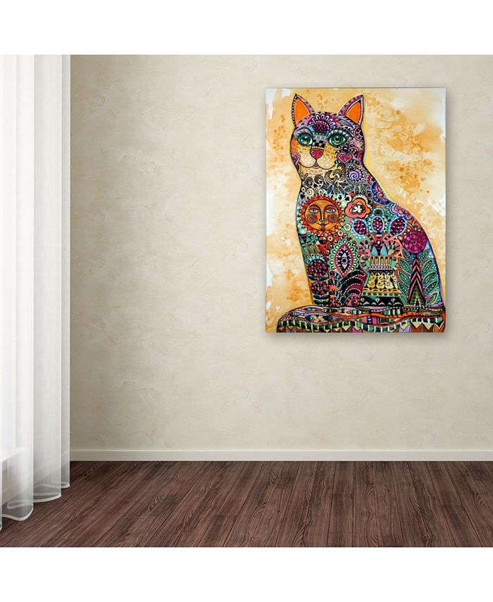 Trademark Global Oxana Ziaka 'Sun Cat' Canvas Art - 19