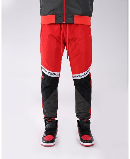 Rich Star Men S Taping Color Block Joggers Reviews Pants Men