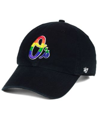 47 Brand Tampa Bay Rays Pride CLEAN UP Strapback Cap - Macy's