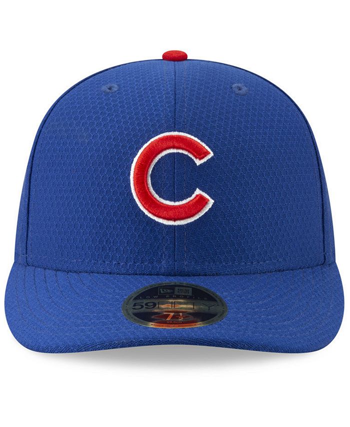 Casquette ajustée New Era Royal Chicago Cubs 2022 Clubhouse avec logo alternatif de l'équipe, profil bas, modèle 59FIFTY