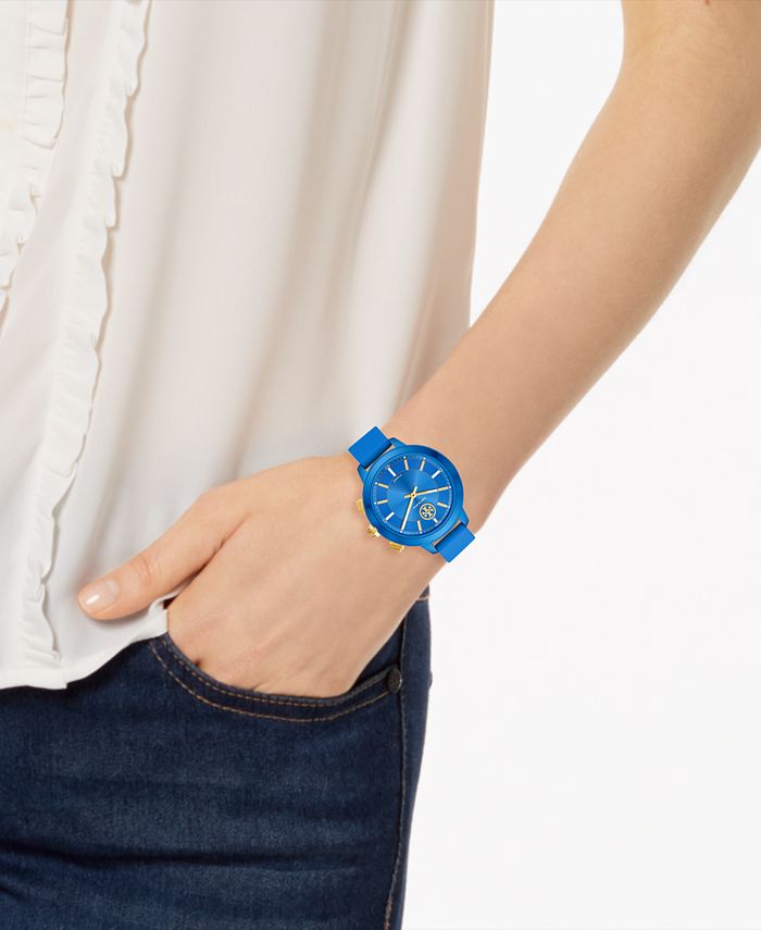 tory burch collins hybrid watch