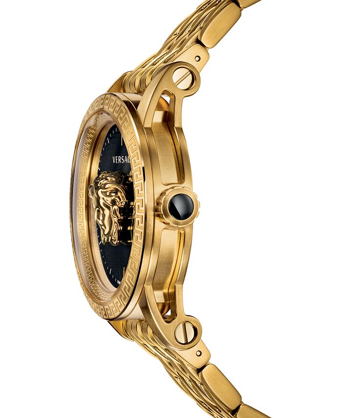 Versace Men's Swiss Palazzo Empire Gold IonPlated Stainless Steel
