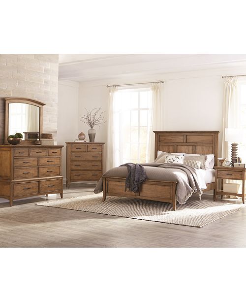 Furniture Lockeland Solid Wood Bedroom Furniture 3 Pc Set