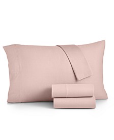 CLOSEOUT! Jersey Knit 4 Pc. Sheet Set, King, Created for Macy's