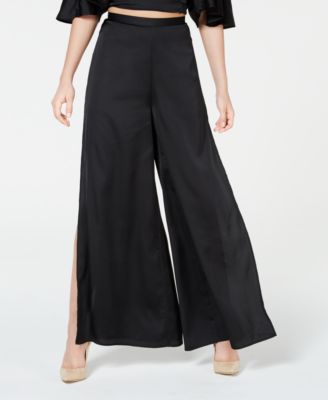 Material Girl - Juniors' Printed Side-Split Palazzo Pants