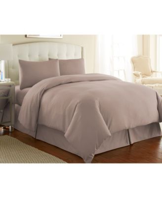 Ultra-Soft Solid Color 3-Pc. Duvet Cover Set, Twin/Twin XL