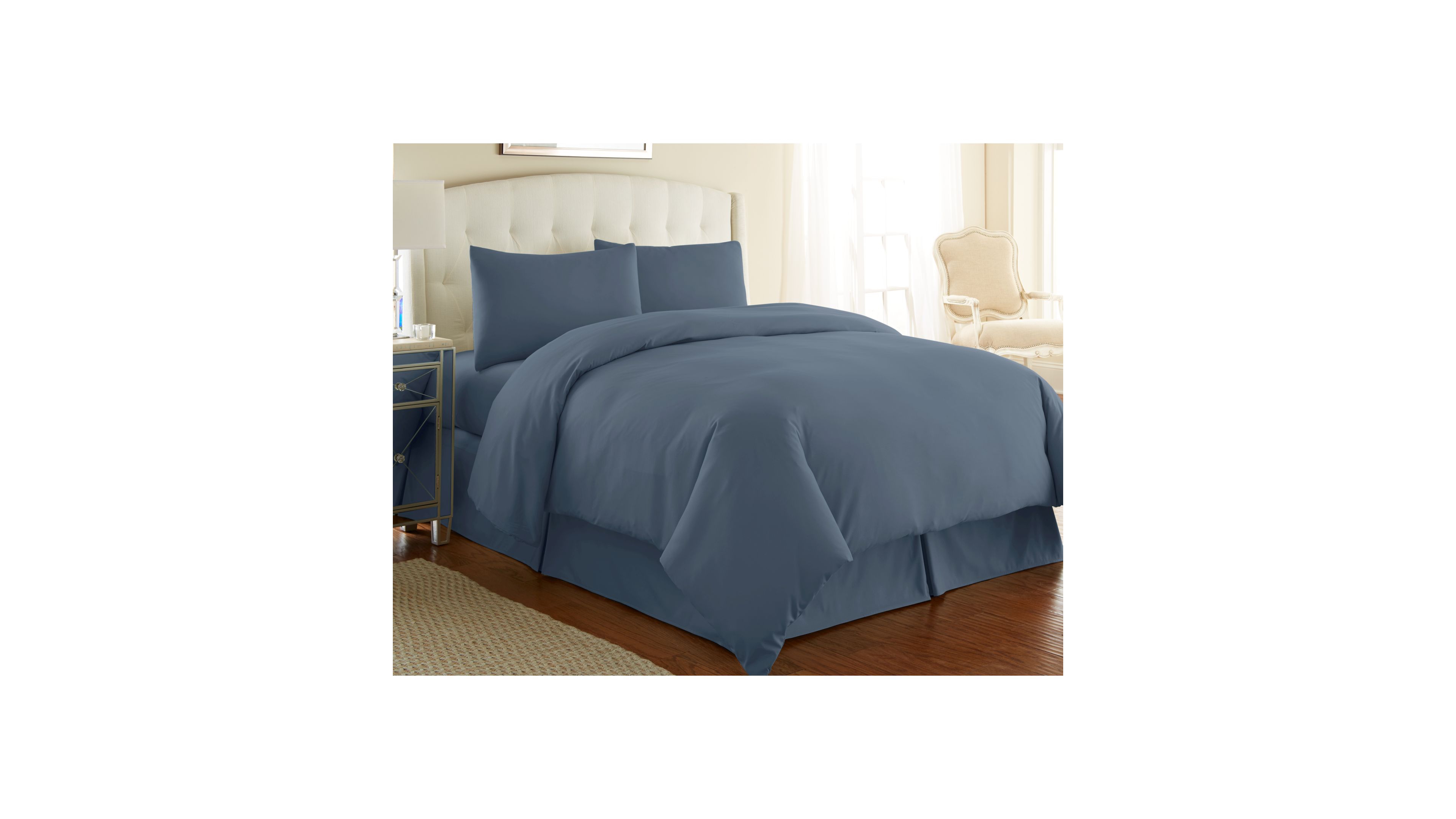 Southshore Fine Linens Ultra-Soft Solid Color 3-Pc. Duvet Cover Set, Twin/Twin Xl