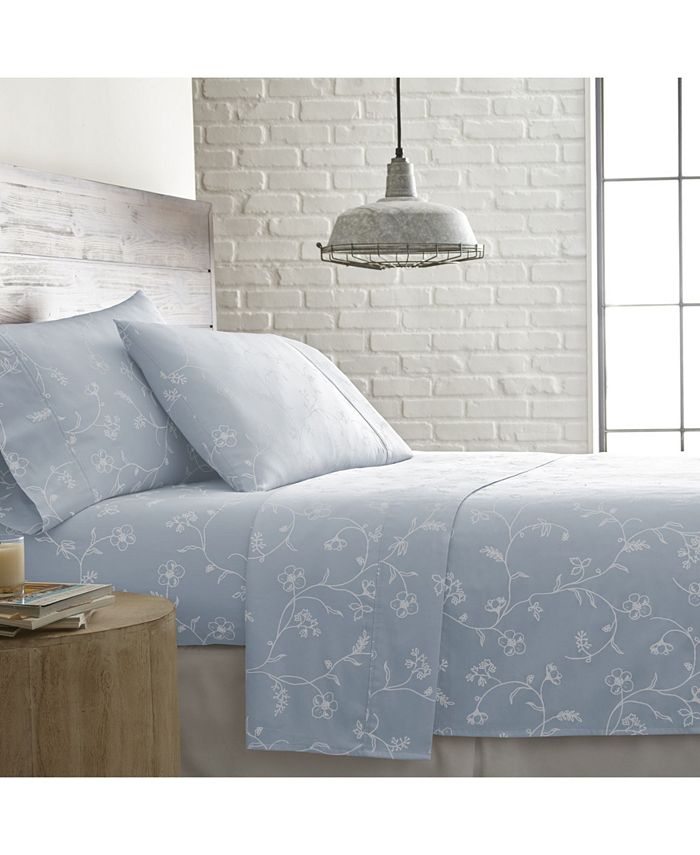 Southshore Fine Linens Boutique Chic 22" Extra deep, Pocket Sweetbrier