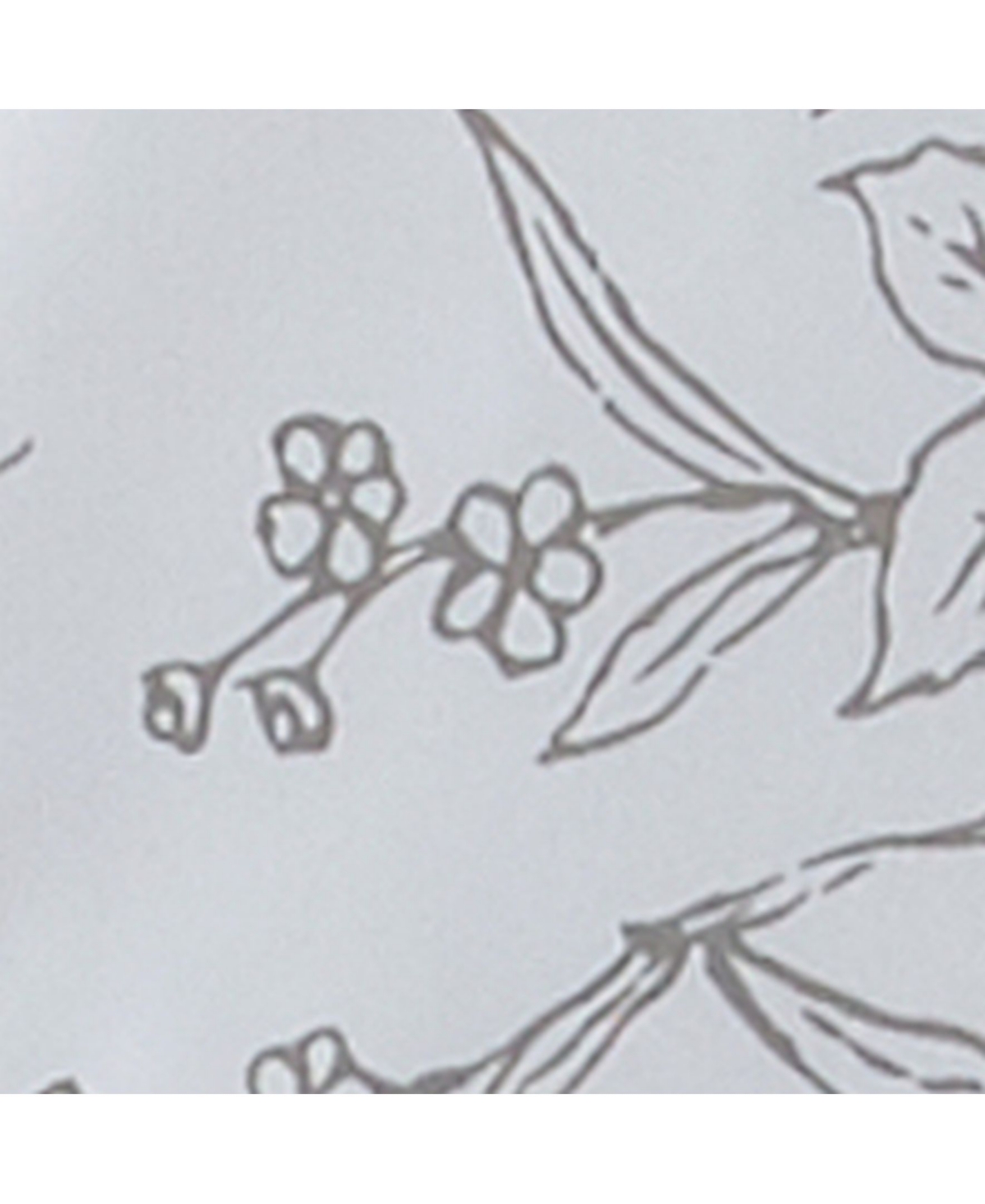 Southshore Fine Linens Ultra-Soft Floral or Solid 4-Piece Sheet Set - White3
