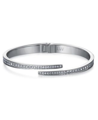 Women's Mondrian Jewelry Set Diamond (1/6 ct.t.w.) Stainless Steel Watch