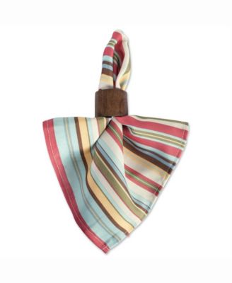 Summer Stripe Outdoor Napkin Set of 6