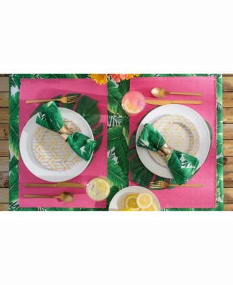 Banana Leaf Outdoor Table cloth 60" X 84"