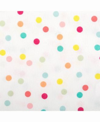 Multi Polka Dots Print Napkin Set of 6