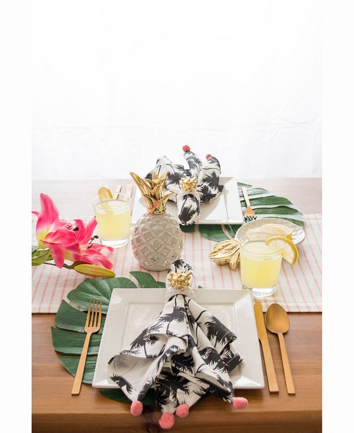 Design Imports Palm Paradise Napkin Set of 6 & Reviews - Table Linens ...