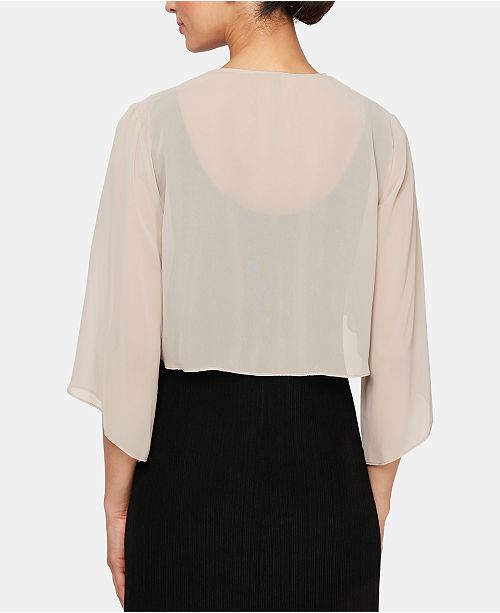 alex evenings chiffon cover up