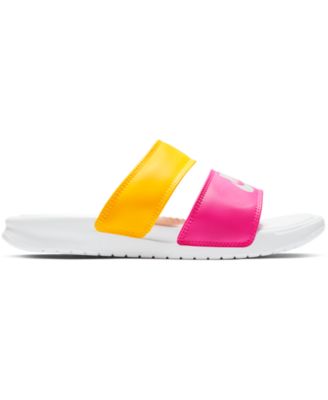 Nike Women s Benassi Duo Ultra Slide Sandals from Finish Line Macy s