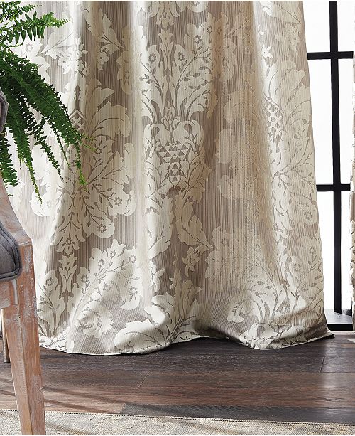 Chf Martha Stewart Palermo Pole Top Curtain Panel Collection
