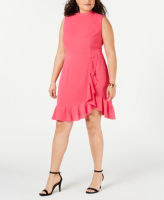 macy's last act plus size dresses