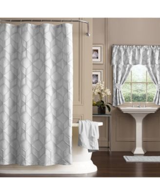 2 shower curtains