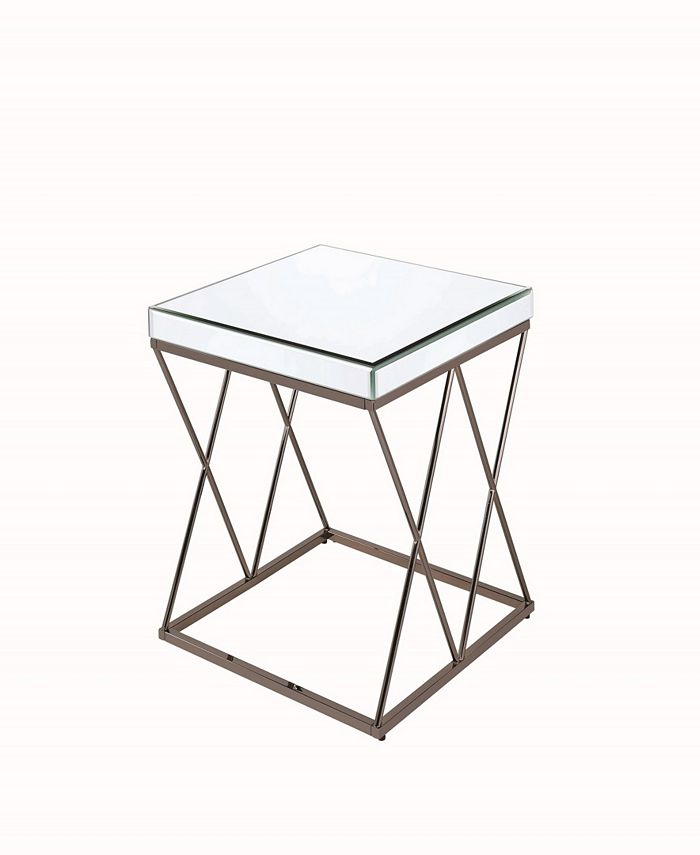 Coaster Home Furnishings Florence Mirrored End Table Macy's