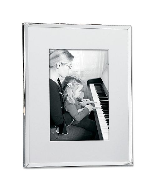 Lawrence Frames Silver Plated Matted Picture Frame 8 X 10