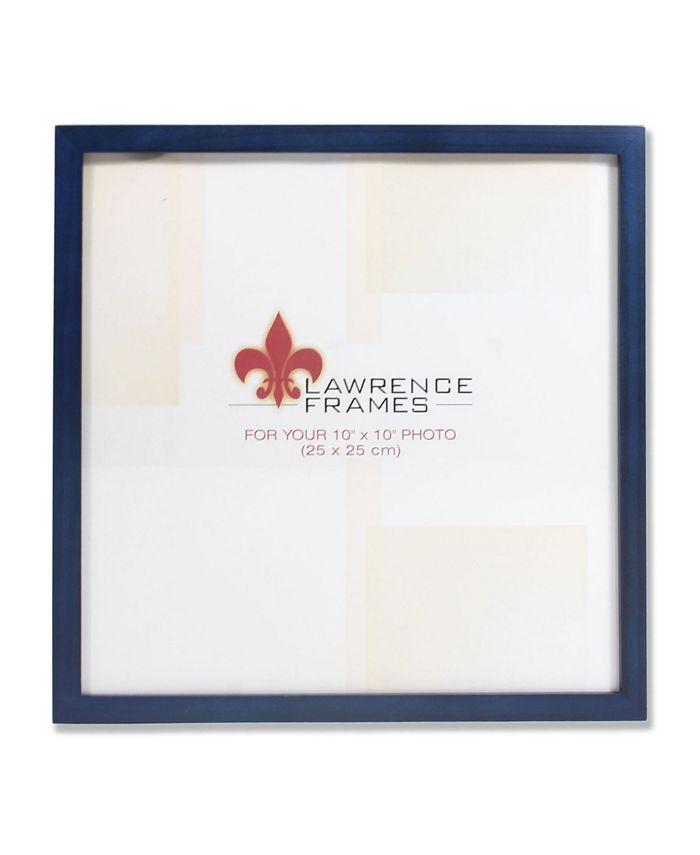 Lawrence Frames 755710 Blue Wood Picture Frame 10" x 10" Macy's