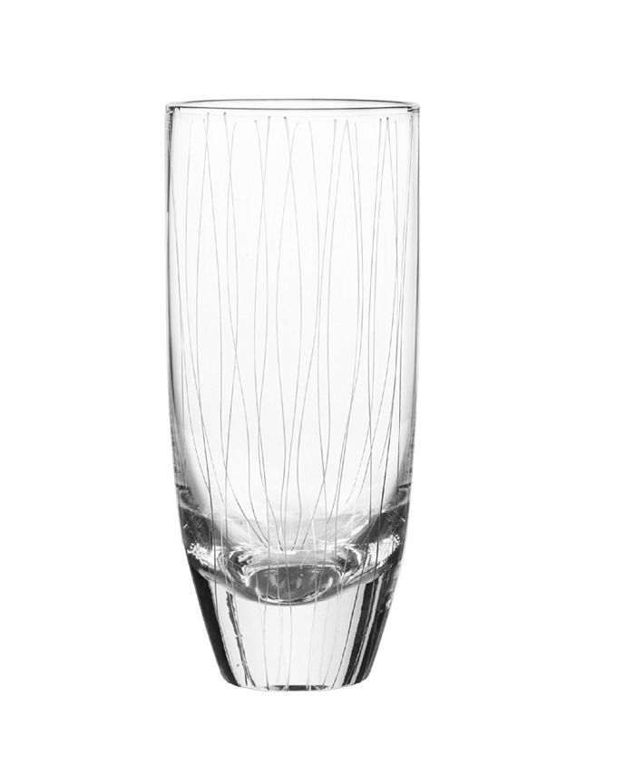 Qualia Glass Breeze Highball Glasses, Set Of 4 Macy's