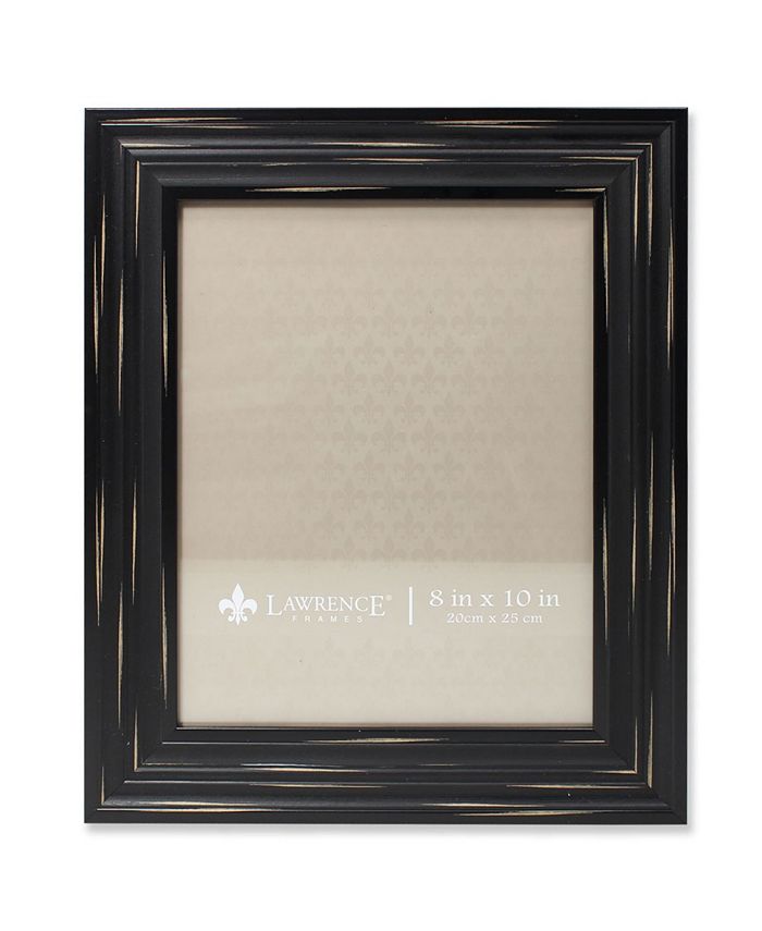Lawrence Frames Weathered Black Richmond Picture Frame 8" x 10" Macy's