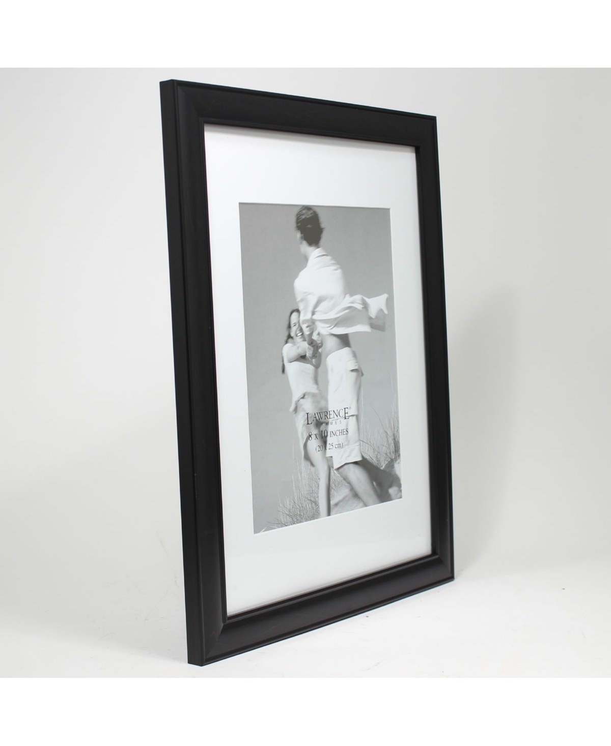 Lawrence Frames Black Gallery Frame Matted To 8x10 - 11" x 14"