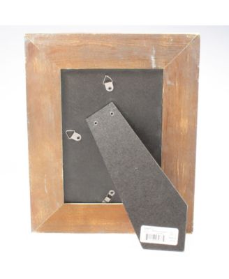 Weathered Wood with Verdigris Wash Picture Frame - 5" x 7"