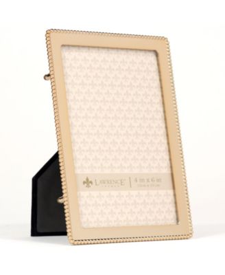 Gold Metal Picture Frame - Classic Bead - 4" x 6"