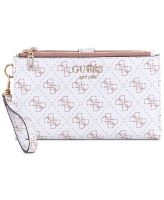 GUESS - Logo Rock Double Zip Organizer Wallet