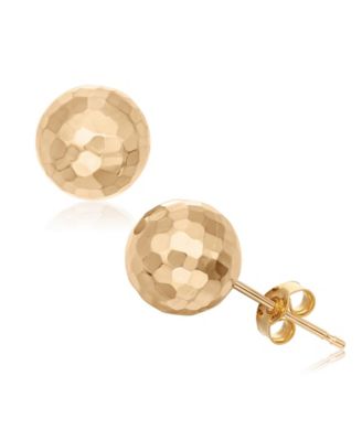 Macy's - 14k Yellow Gold Ball Stud Earrings
