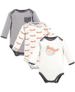 Touched By Nature Organic Cotton Bodysuit 3 Pack Premie-24 Months