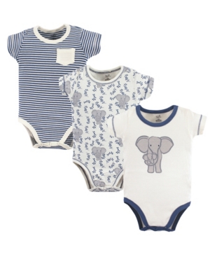 Touched By Nature Organic Cotton Bodysuit 3 Pack Premie-24 Months