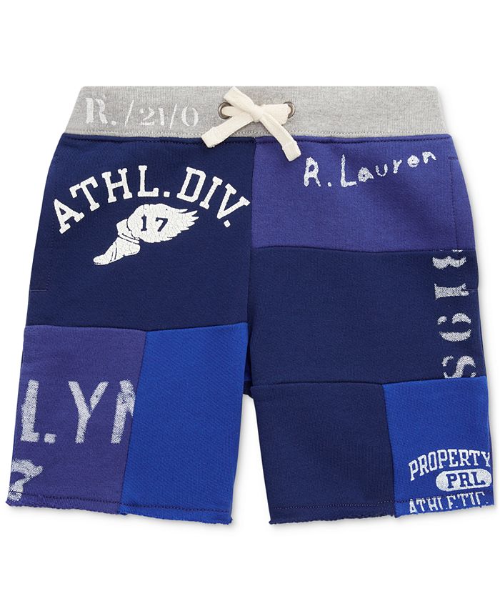 Polo Ralph Lauren Toddler Boys Twill Terry Graphic Shorts & Reviews Shorts Kids Macy's