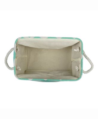 Design Import Storage Bin Chevron, Rectangle