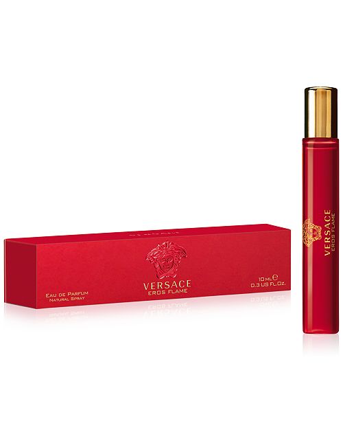 Versace Men S Eros Flame Eau De Parfum Travel Spray 0 3 Oz Reviews All Perfume Beauty Macy S