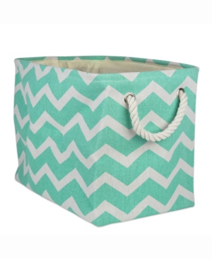 Design Import Storage Bin Chevron Rectangle